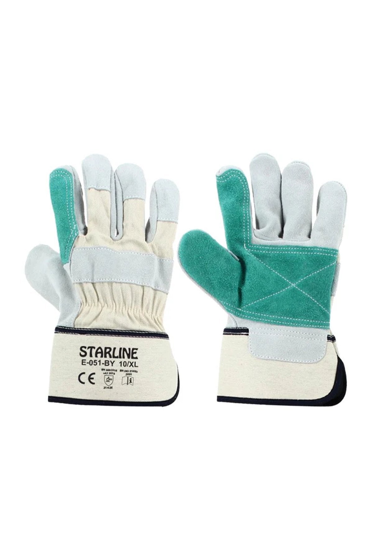 E-051-BY Takviyeli Deri Kaynak Eldiveni E-051-BY Takviyeli Deri Kaynak Eldiveni